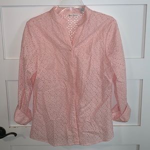 Pink Laced Overshirt